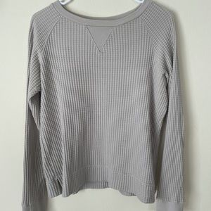Lightly Worn Waffle Knit Sweater